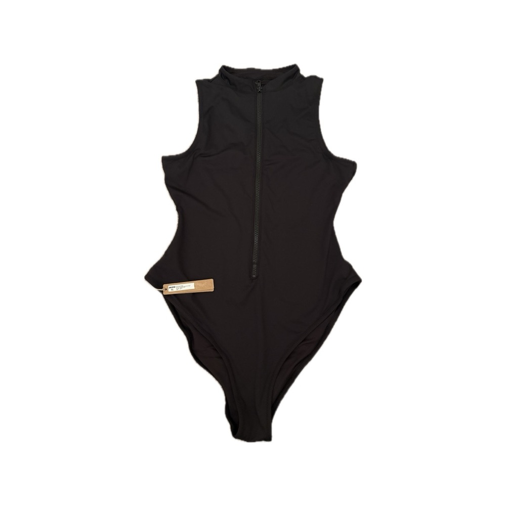 SKIMS Zip Front Sleeveless Bodysuit